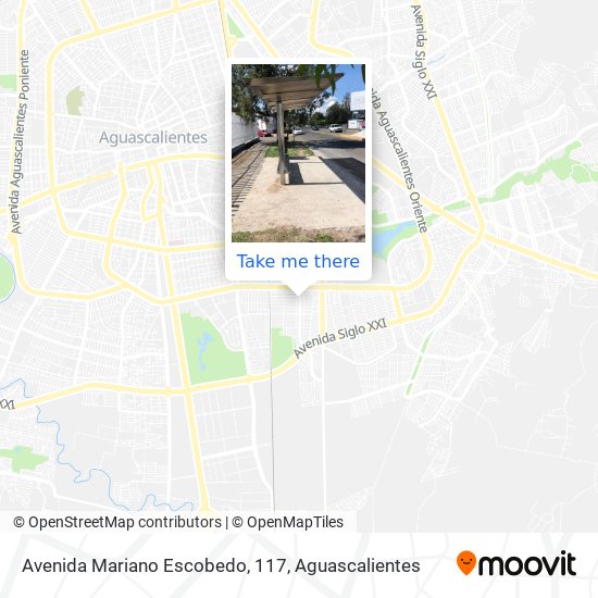Avenida Mariano Escobedo, 117 map