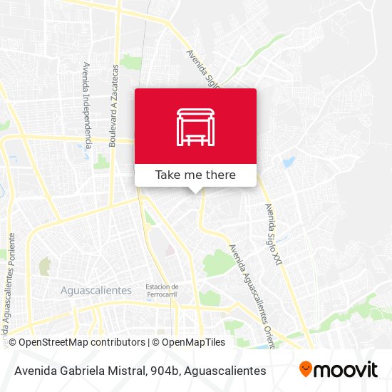 Mapa de Avenida Gabriela Mistral, 904b