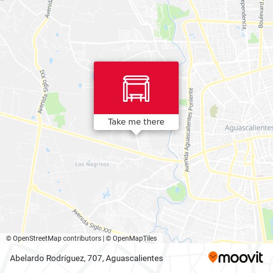 Abelardo Rodríguez, 707 map
