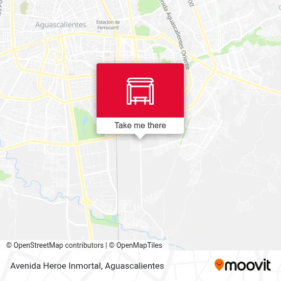 Avenida Heroe Inmortal map