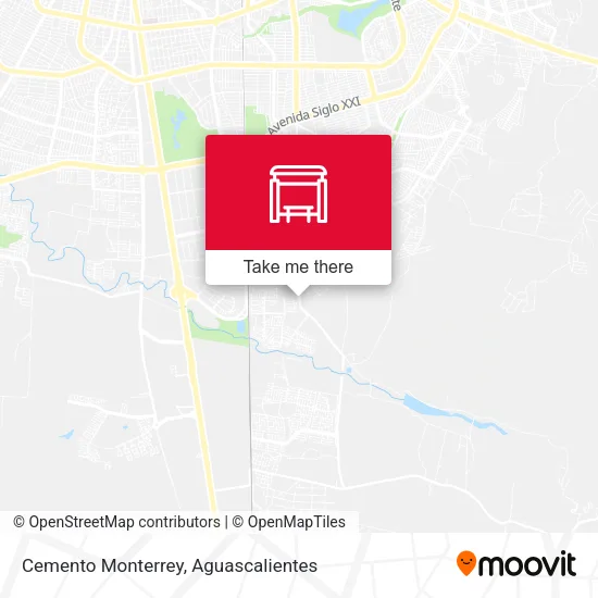 Mapa de Cemento Monterrey