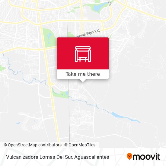 Mapa de Vulcanizadora Lomas Del Sur