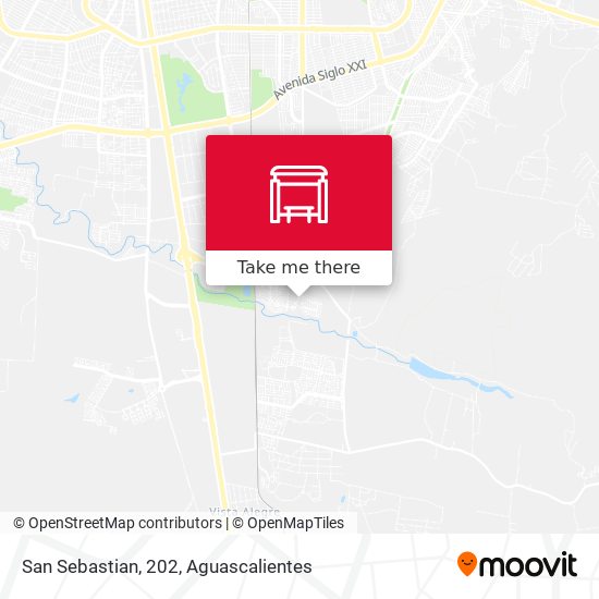 San Sebastian, 202 map
