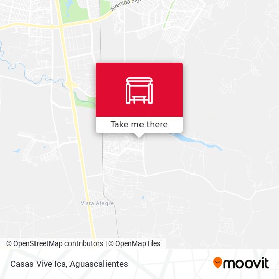 Casas Vive Ica map