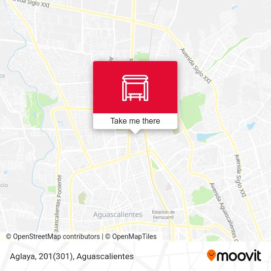 Aglaya, 201(301) map