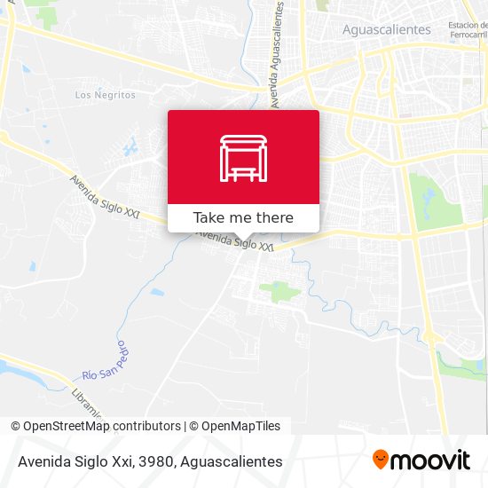 Avenida Siglo Xxi, 3980 map