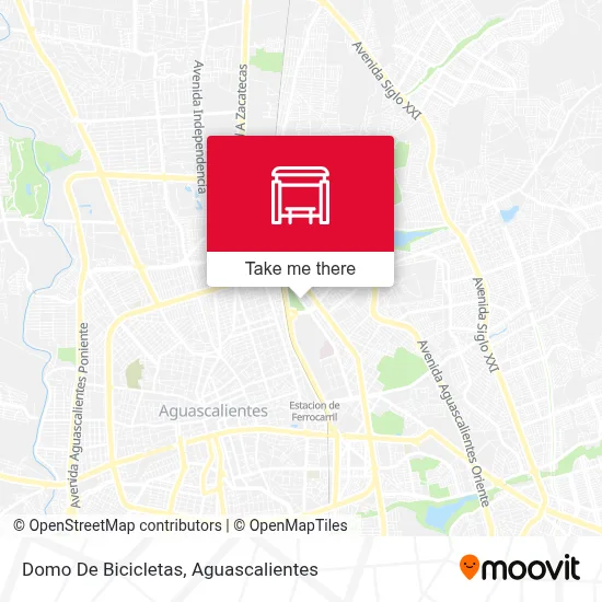 Domo De Bicicletas map