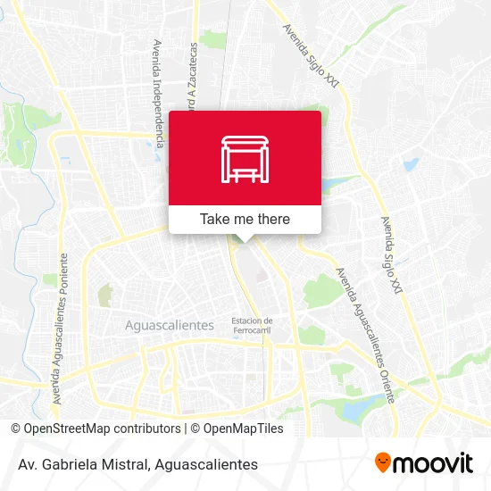 Av. Gabriela Mistral map