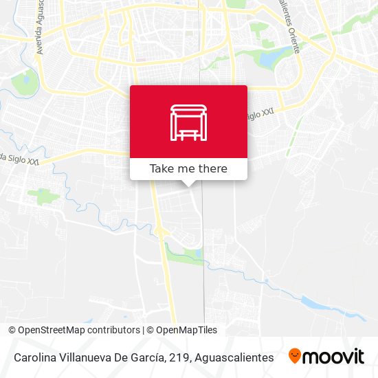 Mapa de Carolina Villanueva De García, 219