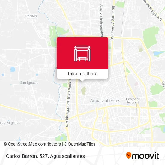 Mapa de Carlos Barron, 527