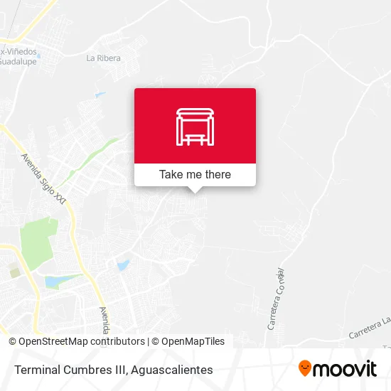 Mapa de Terminal Cumbres III