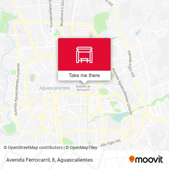 Mapa de Avenida Ferrocarril, 8