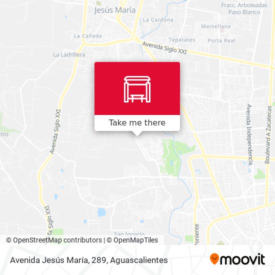 Avenida Jesús María, 289 map