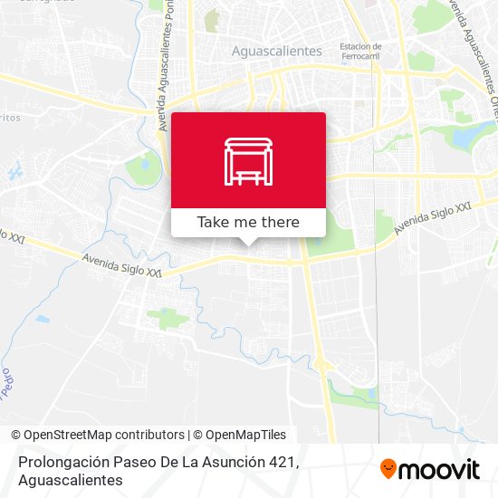 Prolongación Paseo De La Asunción 421 map
