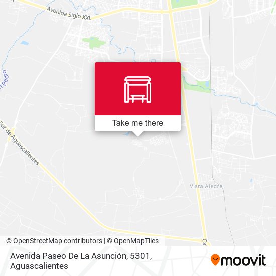 Mapa de Avenida Paseo De La Asunción, 5301