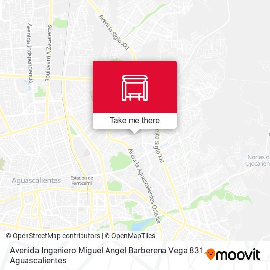 Avenida Ingeniero Miguel Angel Barberena Vega 831 map