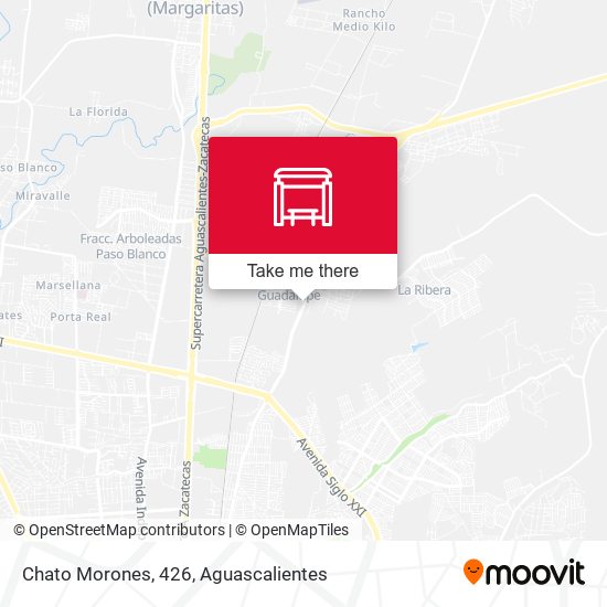 Chato Morones, 426 map