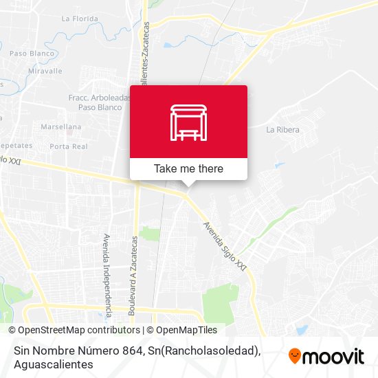 Mapa de Sin Nombre Número 864, Sn(Rancholasoledad)