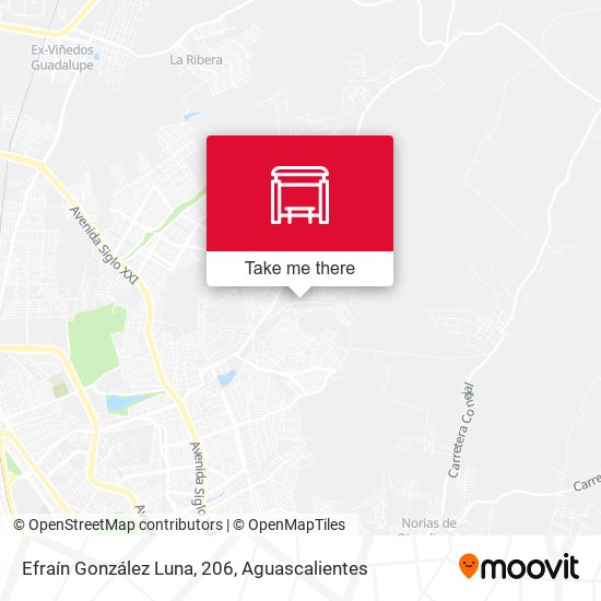 Efraín González Luna, 206 map