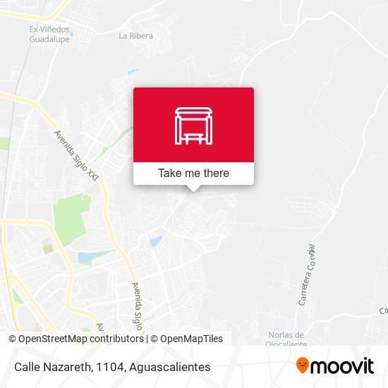 Calle Nazareth, 1104 map