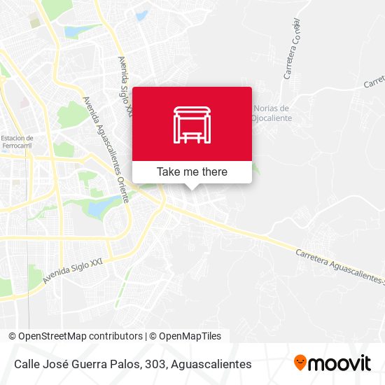 Calle José Guerra Palos, 303 map