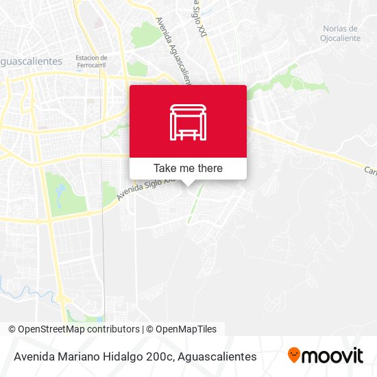 Avenida Mariano Hidalgo 200c map