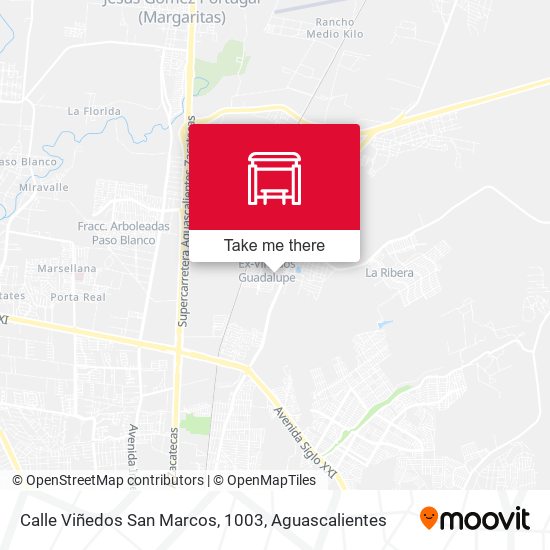 Calle Viñedos San Marcos, 1003 map