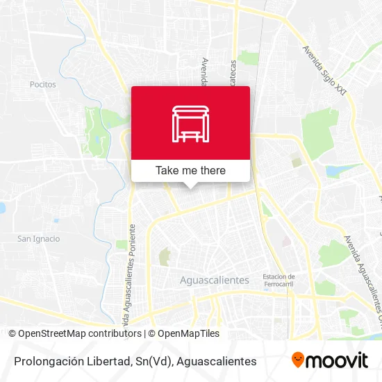 Mapa de Prolongación Libertad, Sn(Vd)