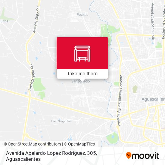 Avenida Abelardo Lopez Rodríguez, 305 map