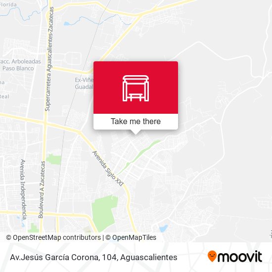 Mapa de Av.Jesús García Corona, 104
