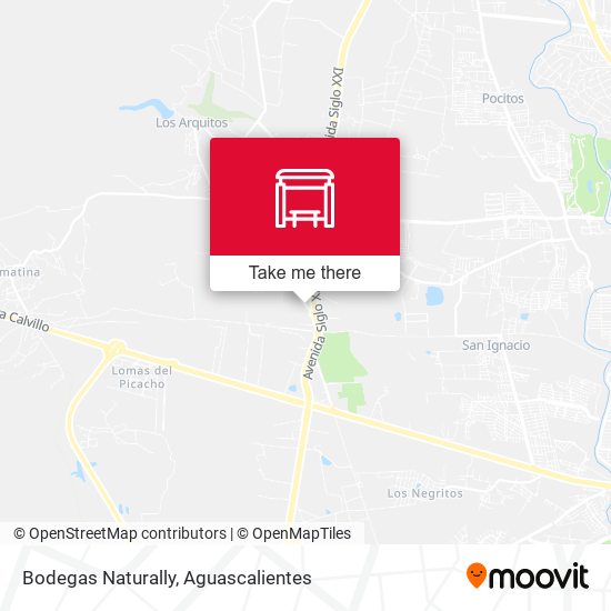 Bodegas Naturally map