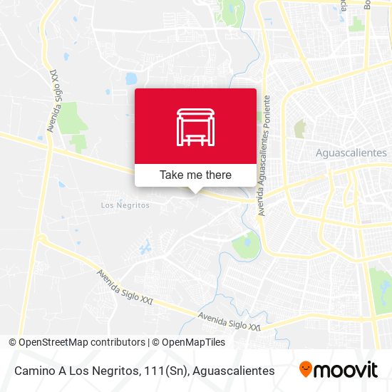 Mapa de Camino A Los Negritos, 111(Sn)