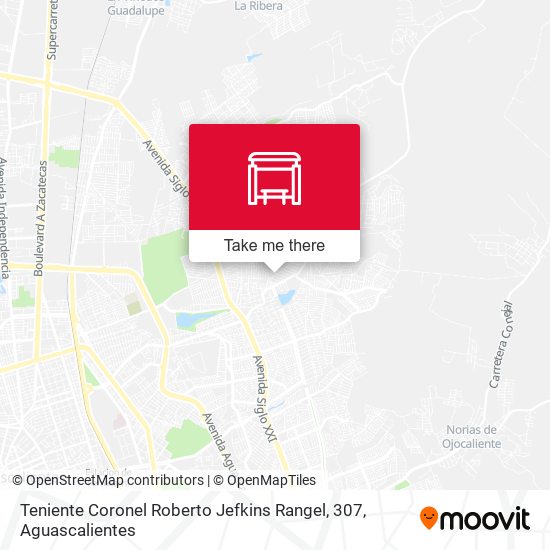 Mapa de Teniente Coronel Roberto Jefkins Rangel, 307