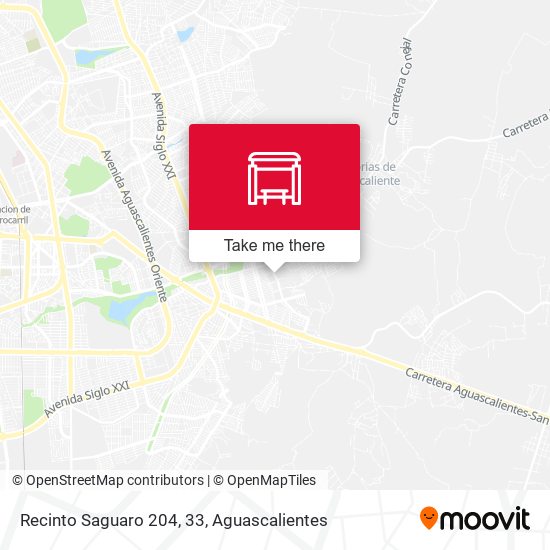 Recinto Saguaro 204, 33 map