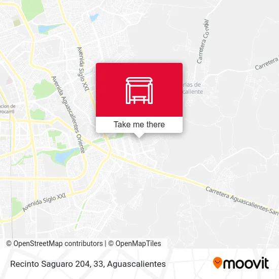 Recinto Saguaro 204, 33 map