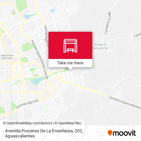 Avenida Proceres De La Enseñanza, 202 map