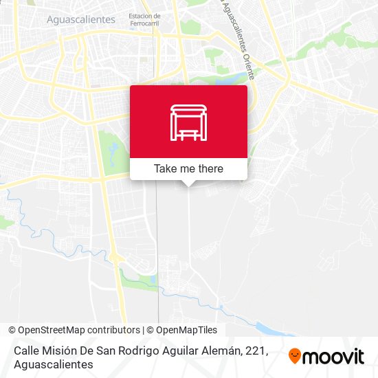 Calle Misión De San Rodrigo Aguilar Alemán, 221 map