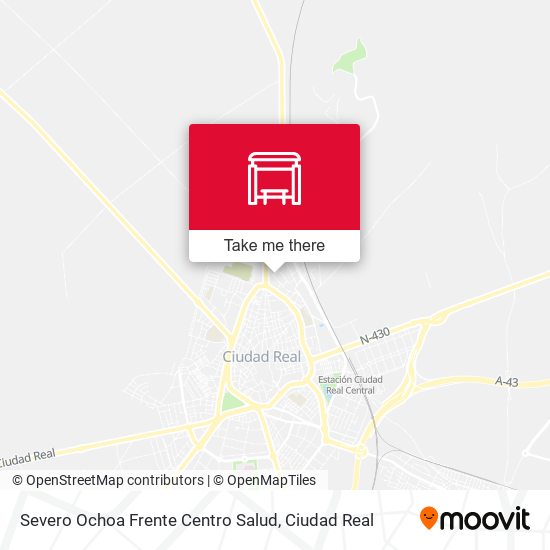Severo Ochoa Frente Centro Salud map