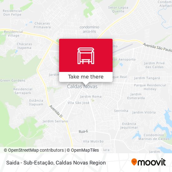 Saida - Sub-Estação map