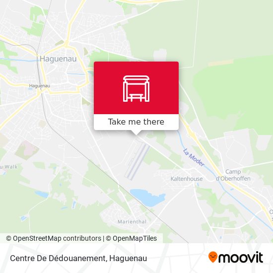 Centre De Dédouanement map