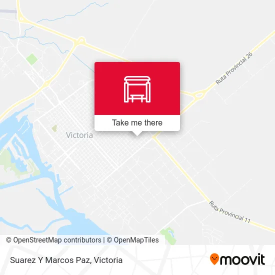 Suarez Y Marcos Paz map