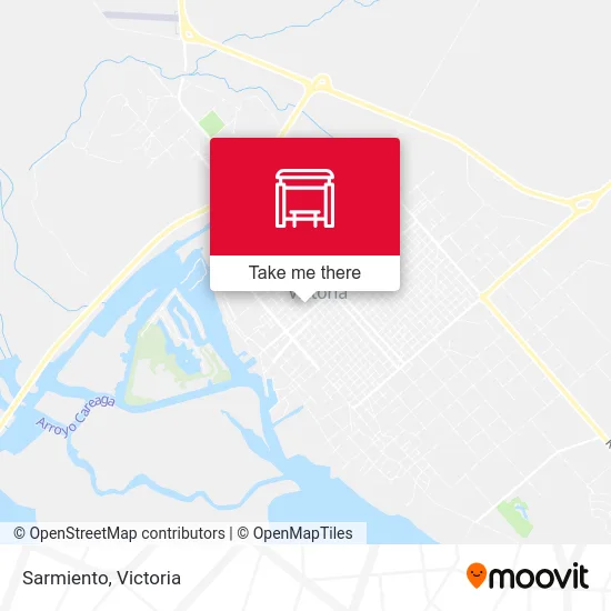 Sarmiento map