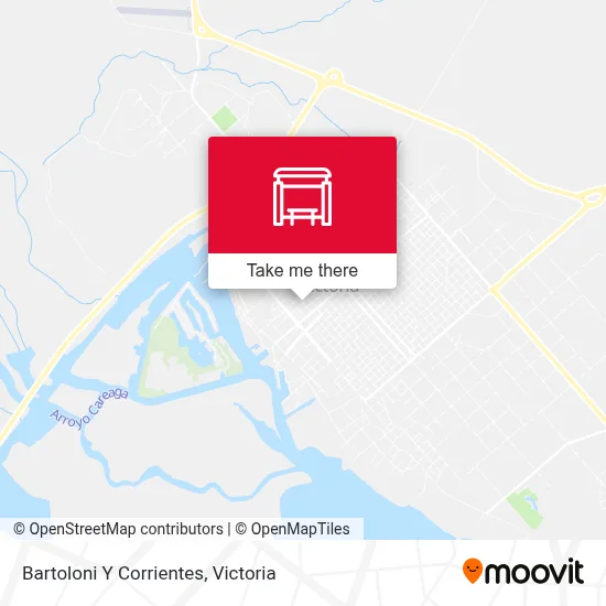 Bartoloni Y Corrientes map