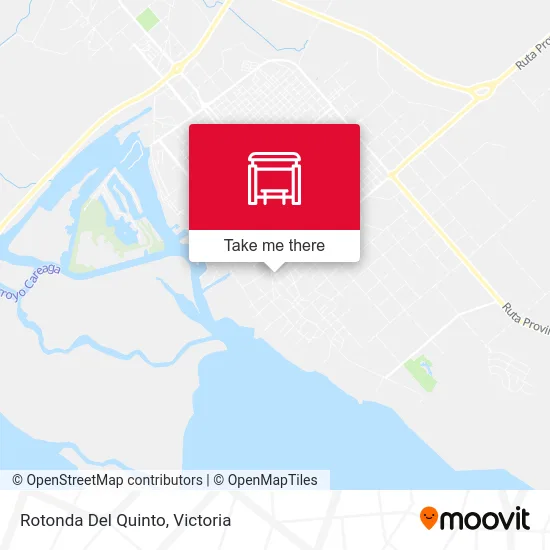 Rotonda Del Quinto map