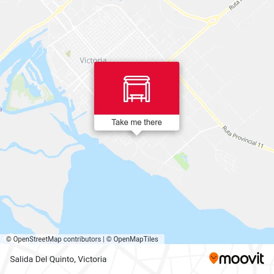 Salida Del Quinto map