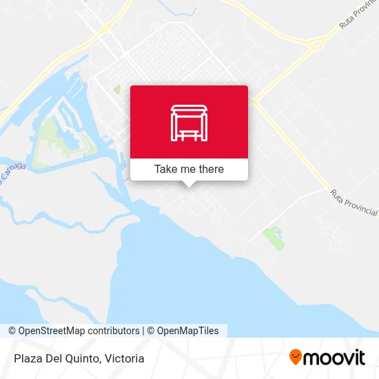 Plaza Del Quinto map