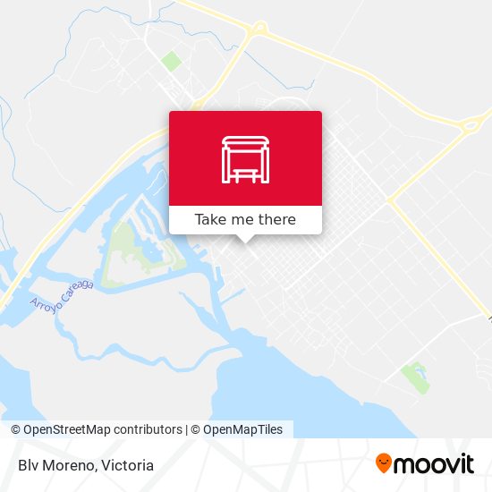 Blv Moreno map