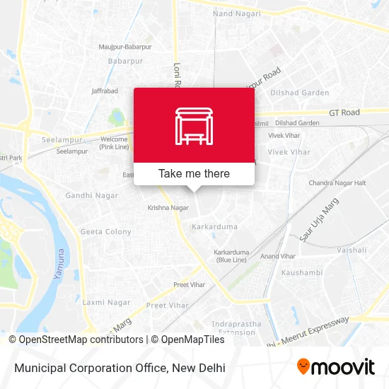 M.C.D Office map