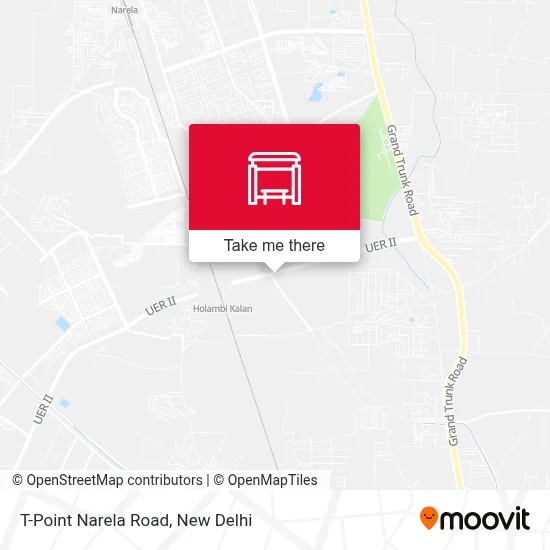 T-Point Narela Road map
