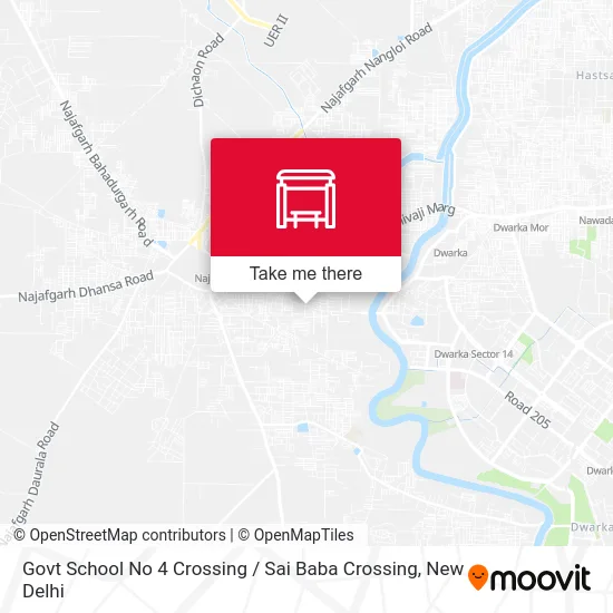 Govt School No 4 Crossing / Sai Baba Crossing map
